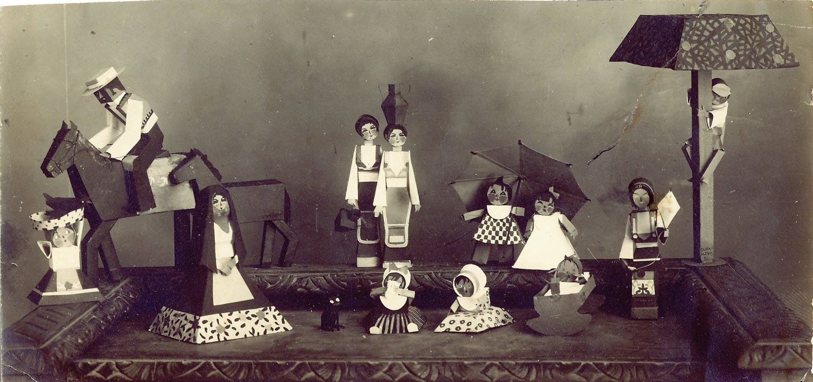 Edina Altara, ``Giocattoli di carta``, 1916
